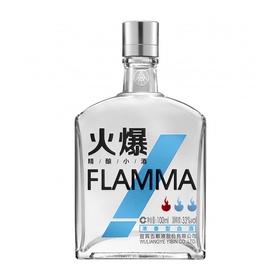 五粮液出品 火爆 FLAMMA 33% vol 100ml